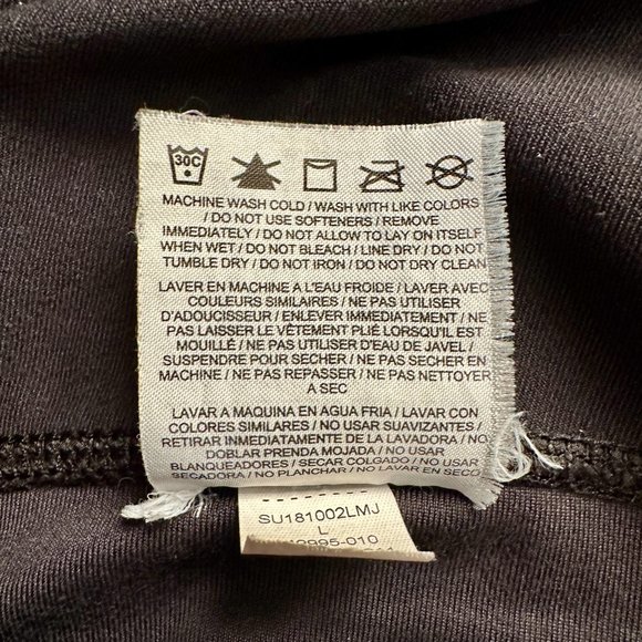 Women's Nike Dri-Fit Legging - Black L - Picture 3 of 4